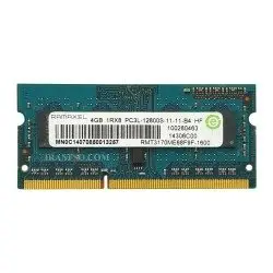 رم لپ تاپ 4 گیگ Ramaxel DDR3-PC3L-1600-12800 MHZ 1.35V سه ماه گارانتی