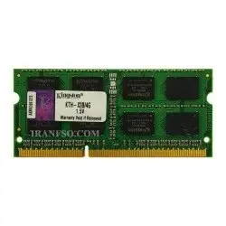 رم لپ تاپ 4 گیگ Kingston DDR3 1600-12800 MHZ 1.5V شش ماه گارانتی