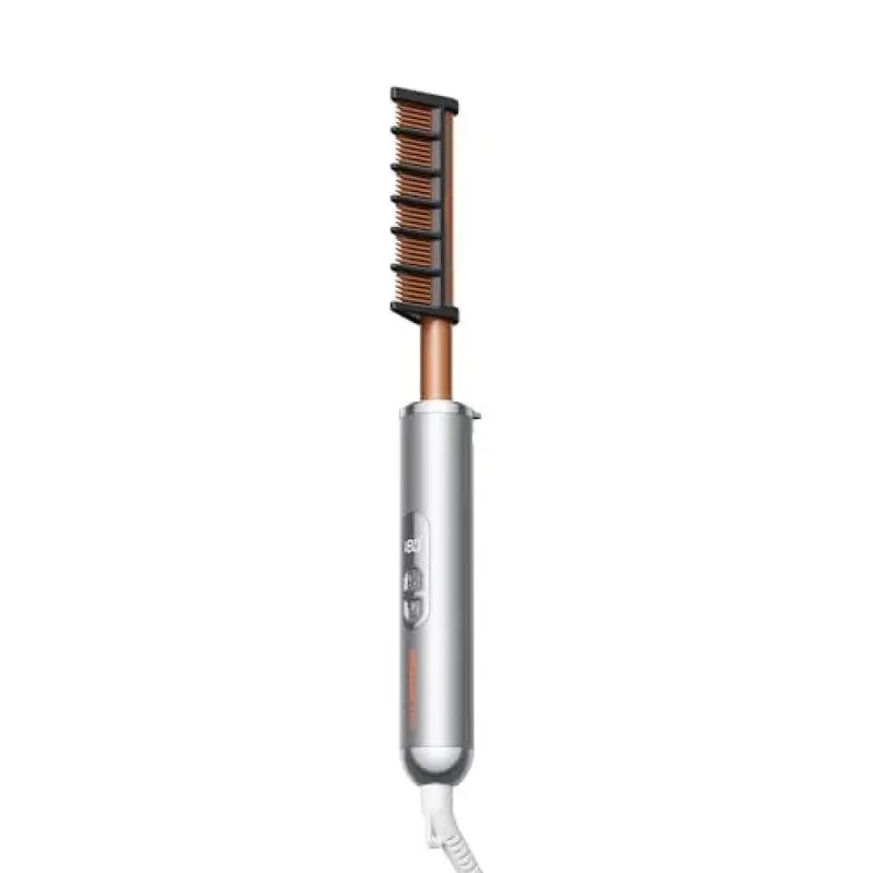شانه صاف‌کن داغ مدل SHEGLAM Hot Comb Straightener Brush با 5 دما و حفاظت عایق