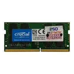 رم لپ تاپ 16 گیگ Crucial DDR4-2666 MHZ 1.2V سه ماه گارانتی