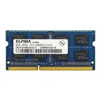 رم لپ تاپ 4 گیگ Elpida DDR3-1333-10600 MHZ 1.5V سه ماه گارانتی