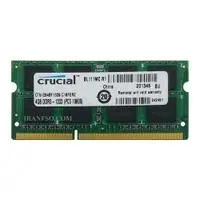 رم لپ تاپ 4 گیگ Crucial DDR3-1333-10600 MHZ 1.5V شش ماه گارانتی