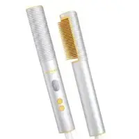 برس صاف‌کن مو مدل Straightener Brush SHEGLAM با طراحی ضدسوزش 3D و حرارت سریع 60 ثانیه