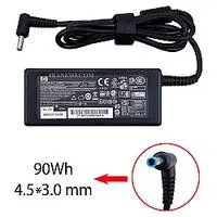 آداپتور لپ تاپ اچ پی 19.5V 3.3A سرفیش آبی